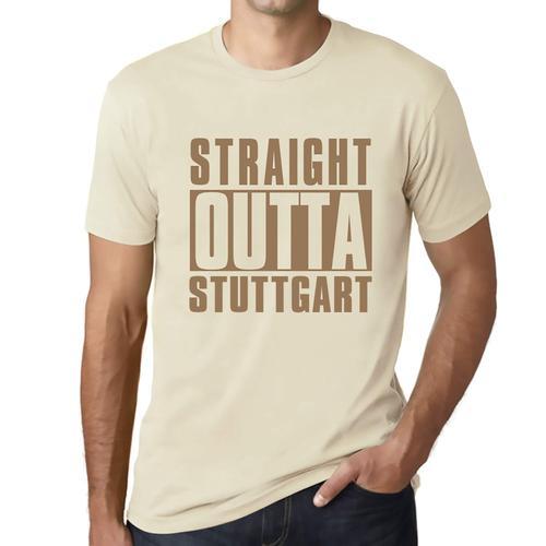 Homme Tee-Shirt Tout Droit Sorti De Stuttgart - Straight Outta Stut... on Productcaster.