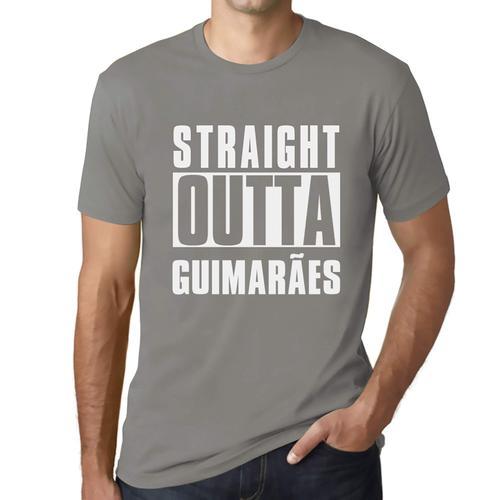 Homme Tee-Shirt Tout Droit Sorti De Guimarães - Straight Outta Guim... on Productcaster.