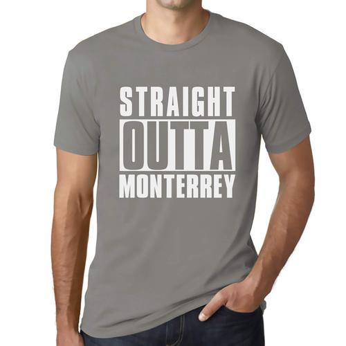 Homme Tee-Shirt Tout Droit Sorti De Monterrey - Straight Outta Mont... on Productcaster.