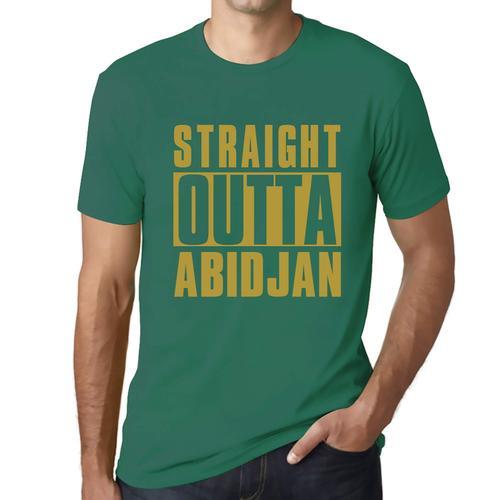 Homme Tee-Shirt Tout Droit Sorti D'abidjan - Straight Outta Abidjan... on Productcaster.