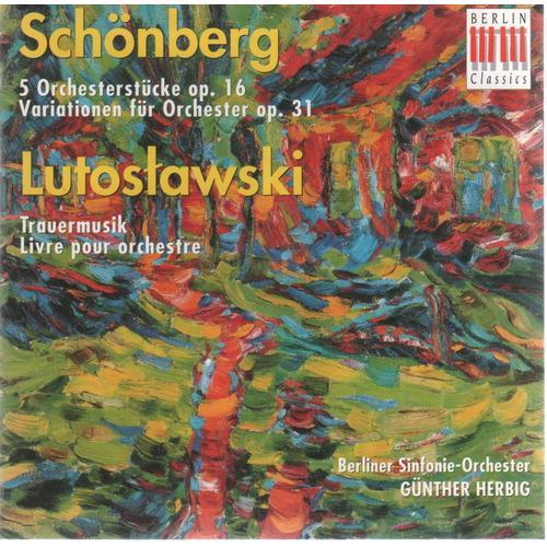 Arnold Schönberg - 5 Orchesterstücke Op. 16, Variationen Für Orches... on Productcaster.