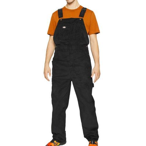 Salopette Noir Homme Dickies Higginson Bib on Productcaster.