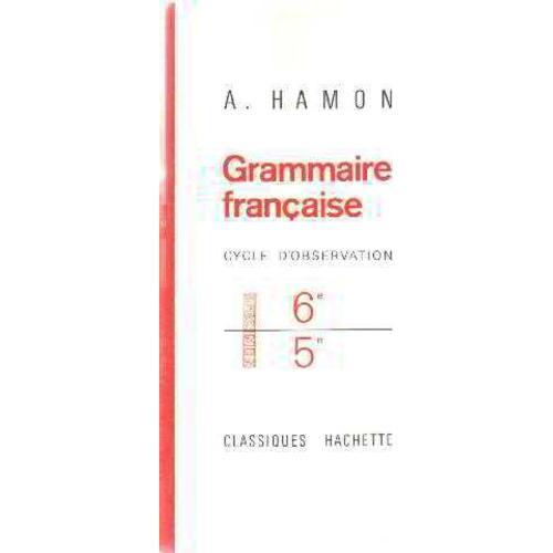 Grammaire Francaise / Cycle D'observation: 6° Et 5° on Productcaster.