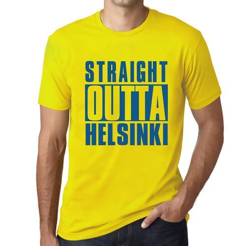 Homme Tee-Shirt Tout Droit Sorti De Helsinki - Straight Outta Helsi... on Productcaster.