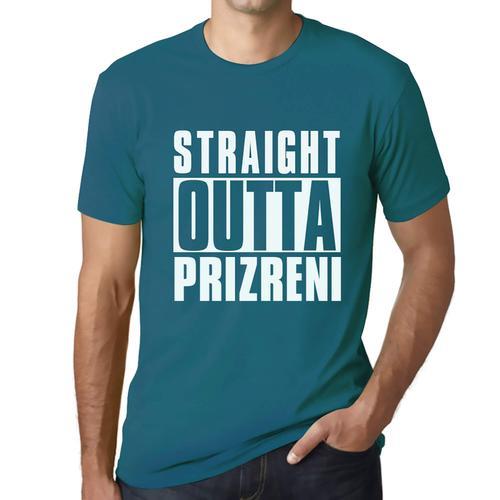 Homme Tee-Shirt Tout Droit Sorti De Prizreni - Straight Outta Prizr... on Productcaster.