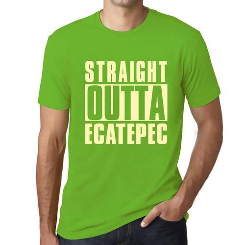 Homme Tee-Shirt Tout Droit Sorti D'ecatepec - Straight Outta Ecatep... on Productcaster.