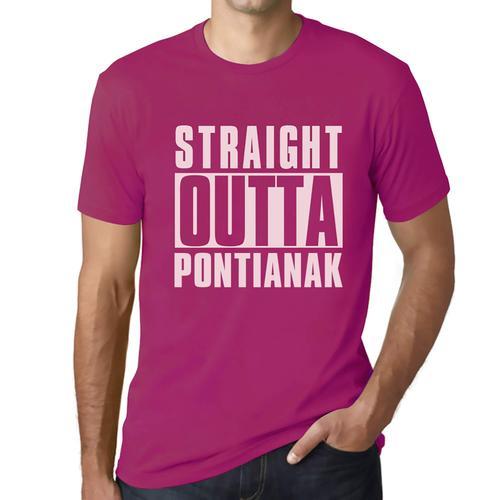 Homme Tee-Shirt Tout Droit Sorti De Pontianak - Straight Outta Pont... on Productcaster.