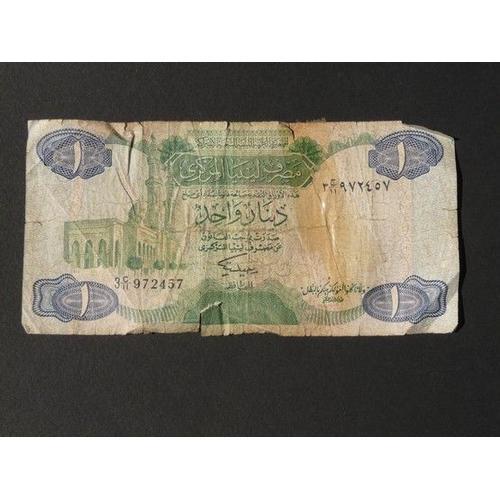 Billet 1 Dinar - Lybie on Productcaster.