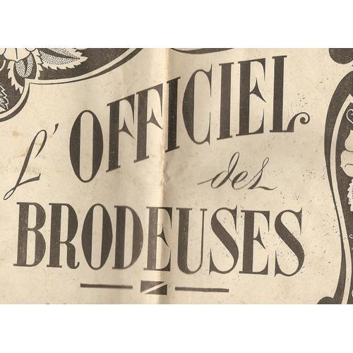 L'officiel Des Brodeuses - on Productcaster.