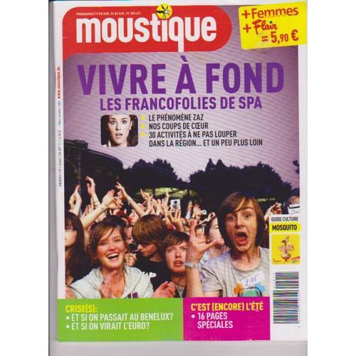 Moustique 4460 Axelle Red Thomas Van Hamme Vincent Cassel Lutte Sen... on Productcaster.