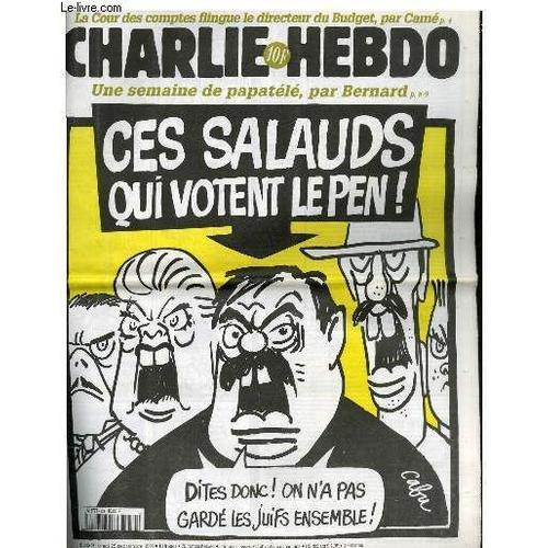 Charlie Hebdo N°223 - Ces Salauds Qui Votent Le Pen ! on Productcaster.