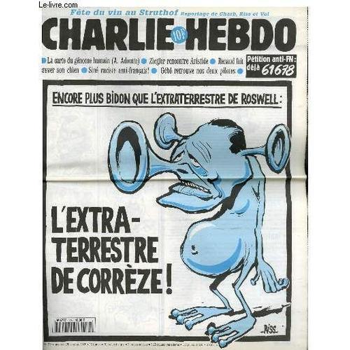 Charlie Hebdo N°175 - Encore Plus Bidon Que L'extraterrestre De Ros... on Productcaster.