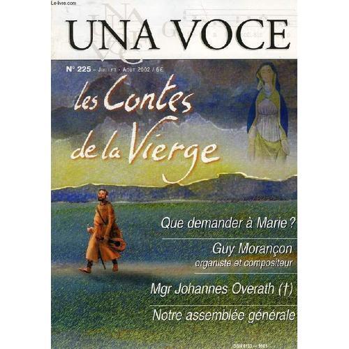 Una Voce, N° 225, Juillet-Aout 2002 on Productcaster.