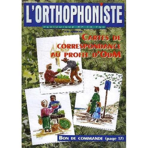 L'orthophoniste, Periodique De La Fno, N° 183, Dec. 1998 on Productcaster.