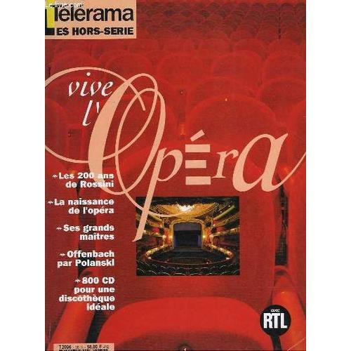 Telerama - Les Hors Serie - Vive L'opera on Productcaster.