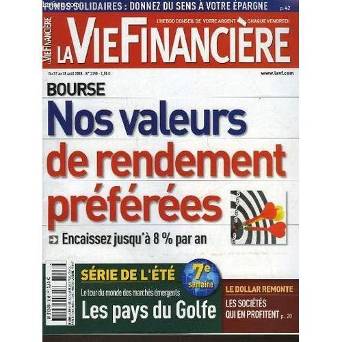 La Vie Financiere - N° 3298 on Productcaster.