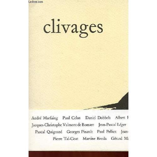 Clivages on Productcaster.