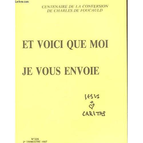 Jesus-Caritas N° 226 - Et Voici Que Moi Je Vous Envoie on Productcaster.