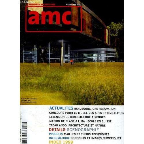 Amc. Le Moniteur Architecture N° 105. on Productcaster.