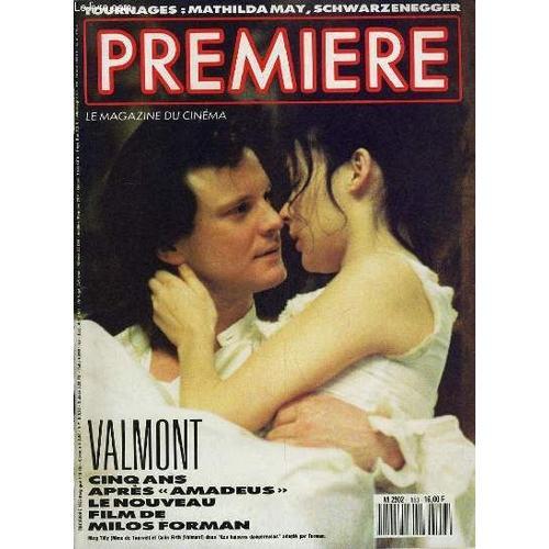 Premiere N° 153 - Valmont, Cinq Ans Après Amadeus, Le Nouveau Film ... on Productcaster.