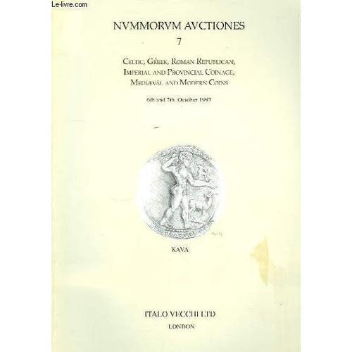 Nummorum Auctiones. N°7 : Celtic, Greek, Roman Republican, Imperial... on Productcaster.