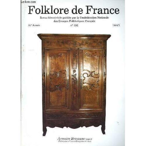 Folklore De France N°193 on Productcaster.