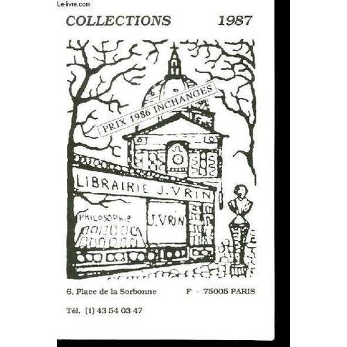 Catalogue Collection 1987 on Productcaster.