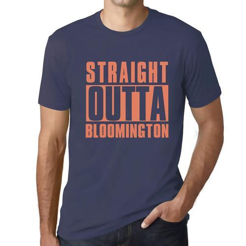 Homme Tee-Shirt Tout Droit Sorti De Bloomington - Straight Outta Bl... on Productcaster.