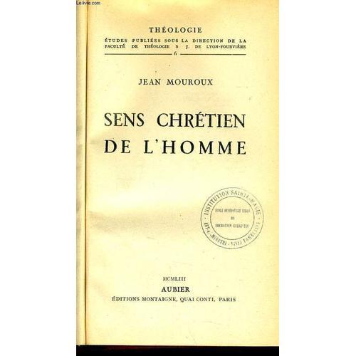 Sens Chretien De L'homme on Productcaster.