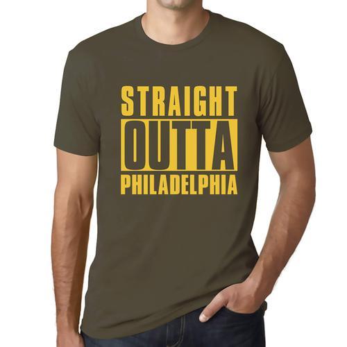 Homme Tee-Shirt Tout Droit Sorti De Philadelphie - Straight Outta P... on Productcaster.