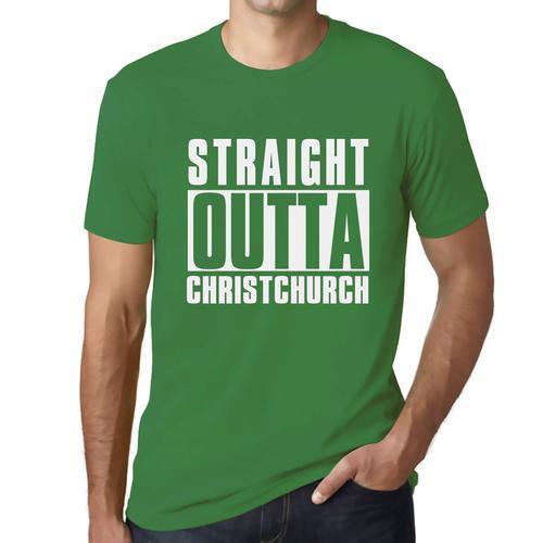 Homme Tee-Shirt Tout Droit Sorti De Christchurch - Straight Outta C... on Productcaster.