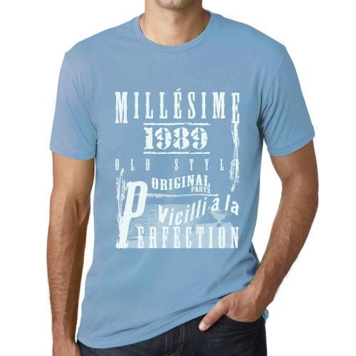 Homme Tee-Shirt Millésime Vieilli À La Perfection 1989 35 Ans T-Shi... on Productcaster.