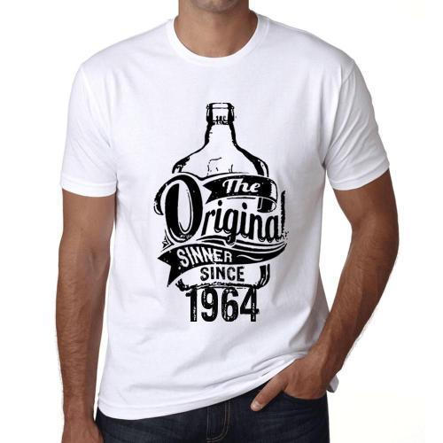 Homme Tee-Shirt Le Pécheur Originel Depuis 1964 - The Original Sinn... on Productcaster.