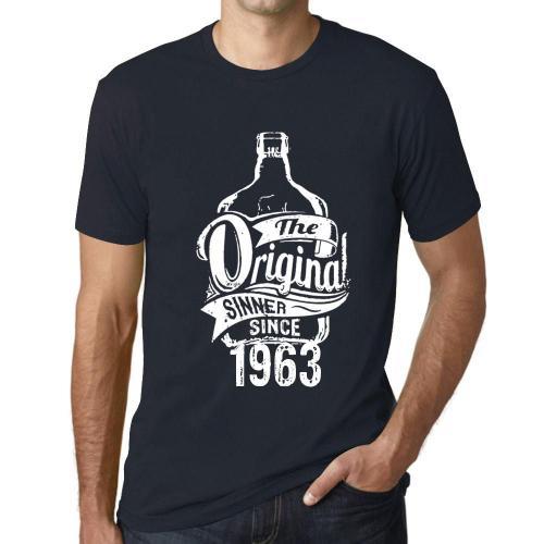 Homme Tee-Shirt Le Pécheur Originel Depuis 1963 - The Original Sinn... on Productcaster.