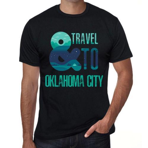 Homme Tee-Shirt Et Voyager À Oklahoma City - And Travel To Oklahoma... on Productcaster.