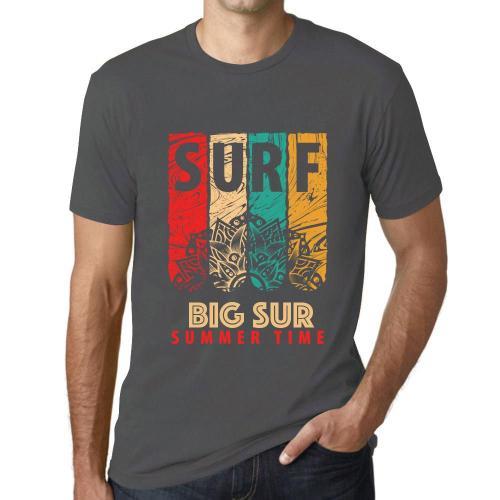 Homme Tee-Shirt Surf D'été À Big Sur - Summer Time Surf In Big Sur ... on Productcaster.