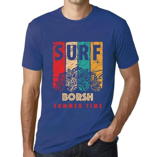 Homme Tee-Shirt Surf D'été À Borsh - Summer Time Surf In Borsh - T-... on Productcaster.