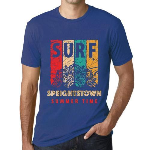 Homme Tee-Shirt Surf D'été À Speightstown - Summer Time Surf In Spe... on Productcaster.