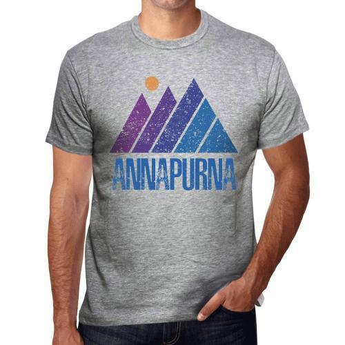 Homme Tee-Shirt Montagne Annapurna - Mountain Annapurna - T-Shirt G... on Productcaster.