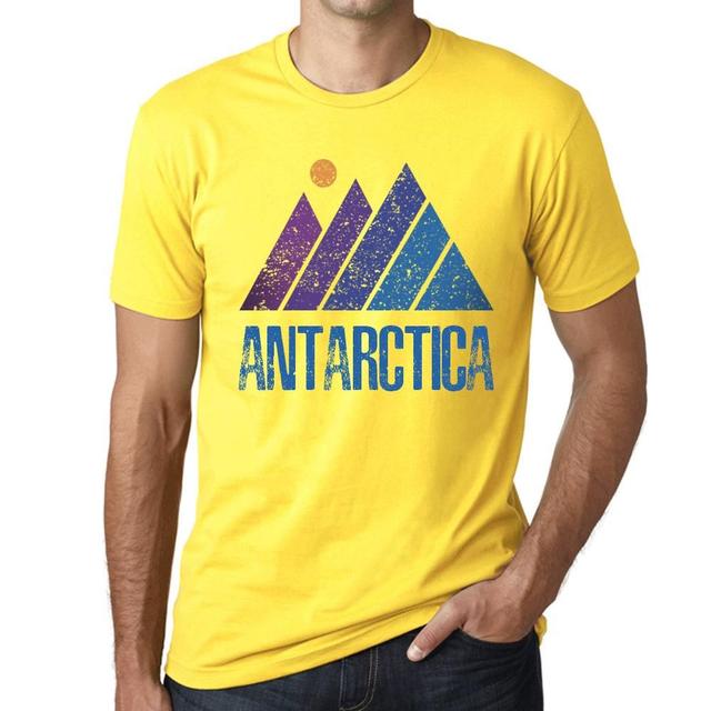 Homme Tee-Shirt Montagne Antarctique - Mountain Antarctica - T-Shir... on Productcaster.