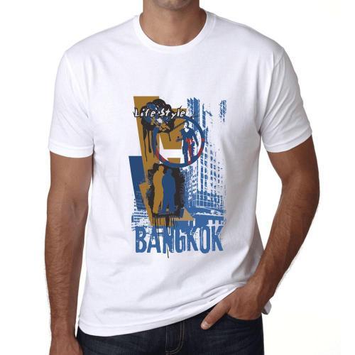 Homme Tee-Shirt Le Style De Vie À Bangkok - Bangkok Lifestyle - T-S... on Productcaster.