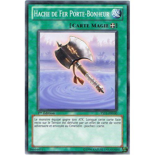 Hache De Fer Porte Bonheur Yu Gi Oh C Ys11-Fr030 on Productcaster.