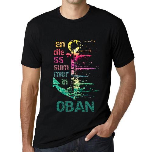 Homme Tee-Shirt Un Été Sans Fin À Oban - Endless Summer In Oban - T... on Productcaster.