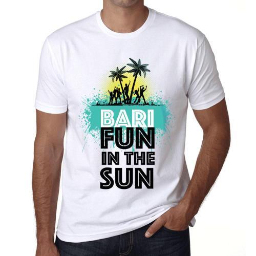 Homme Tee-Shirt S'amuser Au Soleil À Bari - Fun In The Sun In Bari ... on Productcaster.