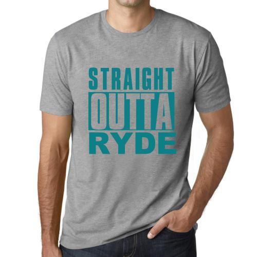 Homme Tee-Shirt Tout Droit Sorti De Ryde - Straight Outta Ryde - T-... on Productcaster.