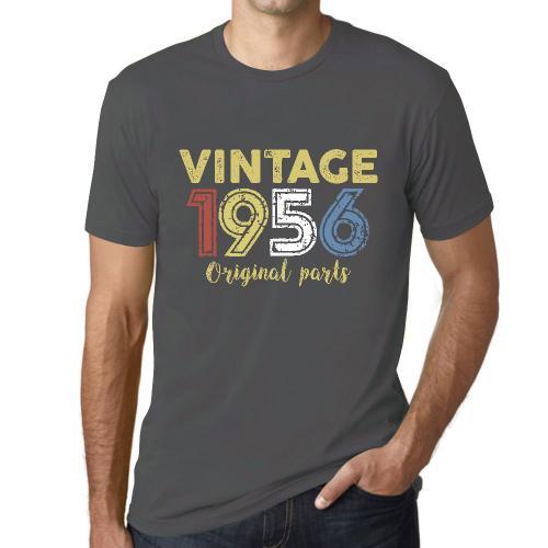 Homme Tee-Shirt Pièces D'origine 1956 - Original Parts 1956 - 68 An... on Productcaster.