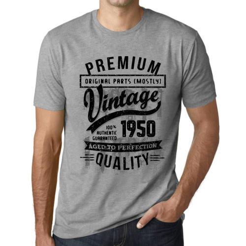 Homme Tee-Shirt - Original Parts (Mostly) Aged To Perfection 1950 -... on Productcaster.