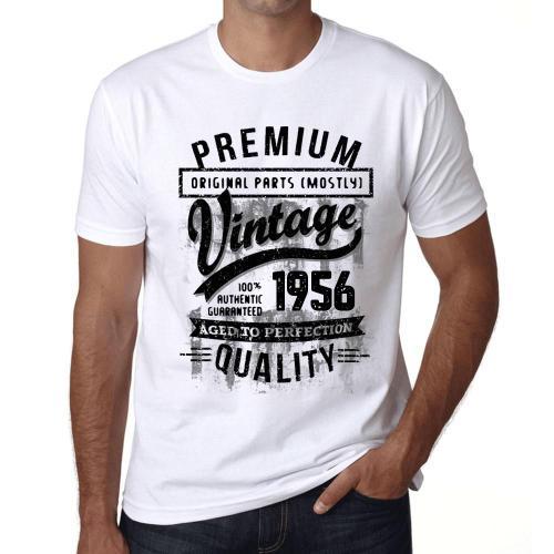 Homme Tee-Shirt - Original Parts (Mostly) Aged To Perfection 1956 -... on Productcaster.