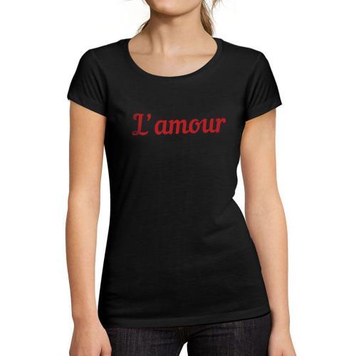 Femme Tee-Shirt L'amour T-Shirt Graphique Éco-Responsable Vintage C... on Productcaster.