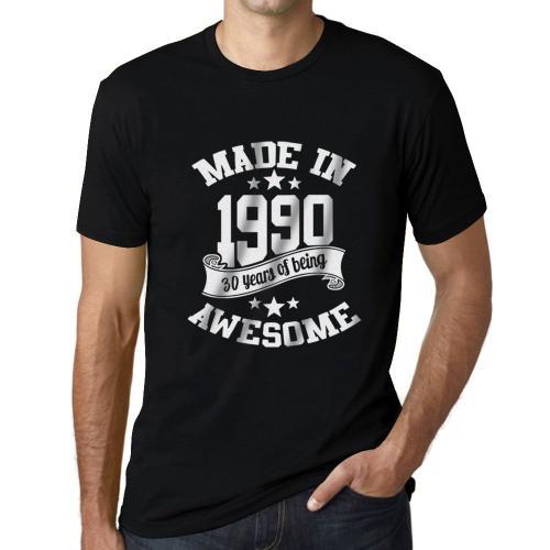 Homme Tee-Shirt Fabriqué En 1990 - Made In 1990 - 34 Ans T-Shirt Gr... on Productcaster.